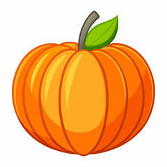 pumpkin isolated on white