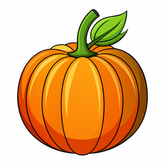 pumpkin isolated on white