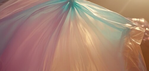 Abstract plastic figures with creases and highlights in dark pastel colors. For the background