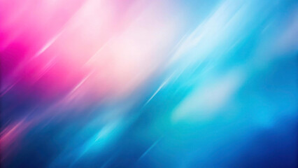 Soft Focus Blurred Blue and Pink Ombre Background with Empty Copy Space