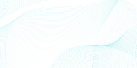 Abstract white background with blue smoke blend wave lines and technology background. Technology flow grid blend curve wave line digital isolated energy, music dynamic gradient thin digital line.