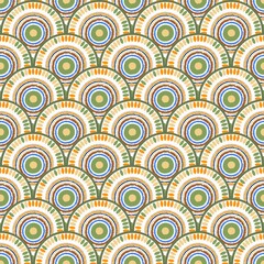 seamless pattern with circles