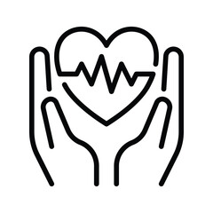 Health care icon vector