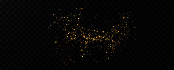 Sparkling scattering, dust