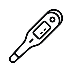 Thermometer icon vector