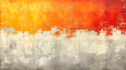 Abstract grunge background featuring a blend of red, orange, and grey hues, creating a visually striking texture