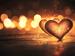 heart shaped bokeh