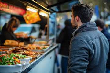 Image of group of diverse people silhouettes standing together in a line generative ai