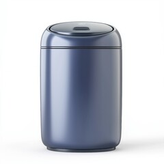 Obraz premium 3D icon cartoon smart trash bin with an automatic opening sensor isolated on a white background 