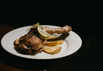 Chicken with potatoes