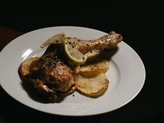 Chicken with potatoes