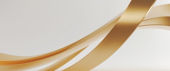 Fototapeta premium abstract gold curve , copy space concept for wallpaper or background