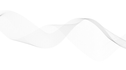 Abstract wave element for design. Dynamic wave pattern. Modern flowing wavy lines. Futuristic technology concept. Suit for banner, poster, cover, brochure, flyer, website