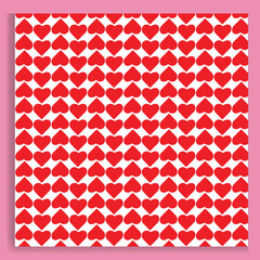 Hearts Seamless Pattern vector