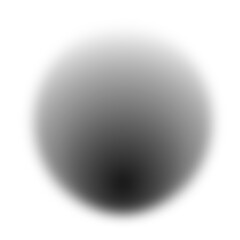 Black Shadow on the ground transparent background