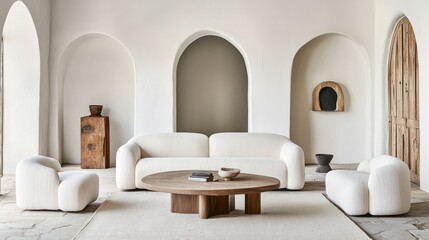 Minimalist Living Room Modern Sofa Design Interior