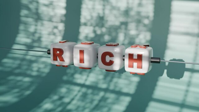 Risk to Rich animation concept 3D