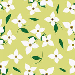 flowers Seamless pattern.