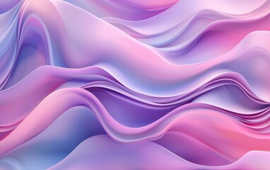 Fototapeta premium An elegant abstract gradient background with soft pastel pinks and purples blending seamlessly, evoking calm and serenity