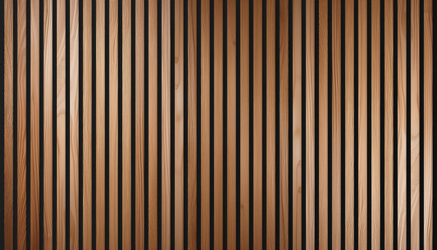 texture mur en tasseaux de bois, surface design moderne de d&eacute;coration int&eacute;rieure