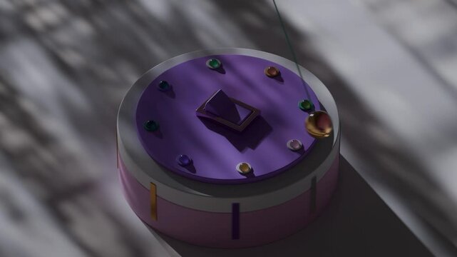 3D loop satisfying switch animation
