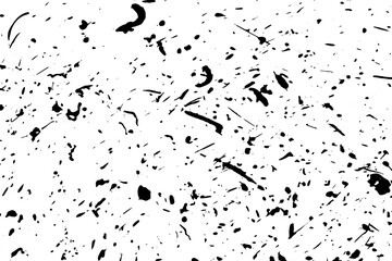 Rustic grunge vector texture with grain and stains. Abstract noise background. Weathered surface.