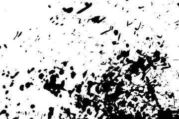 Rustic grunge vector texture with grain and stains. Abstract noise background. Weathered surface.