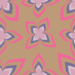 flowers Seamless pattern.