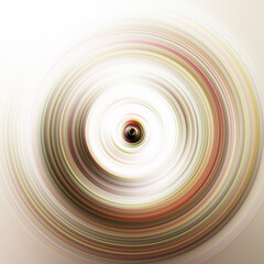 Colorful radial motion effect. Abstract rounded background. Color curves and sphere. Multi color gradient rings and circles wallpaper. Colored texture backdrop and banner.