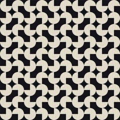 Circle Black Beige Geometric Pattern Modern Shapes Background