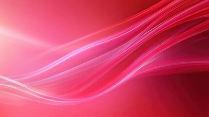 Abstract Pink Waves Design Soft Background