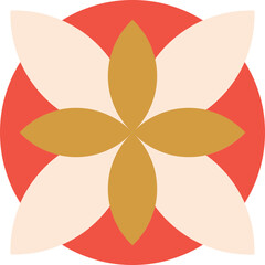 abstract flower illustration