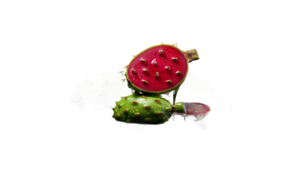 Vibrant Red Dragon Fruit Slices Juicy Tropical Exotic Summer Fruit Still Life Photography wet art   