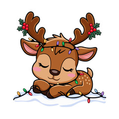reindeer vector