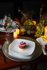 Gourmet Chocolate Mousse with Berries and Champagne – Luxurious New Year’s Eve Dessert