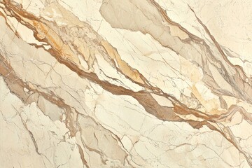 Elegant Beige Marble Texture with Brown Veining
