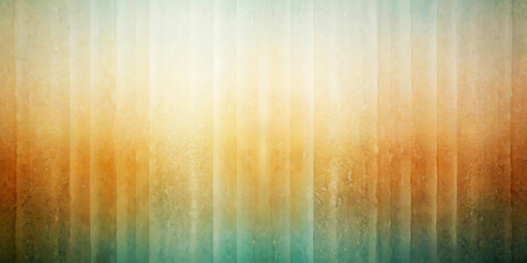 Soft vertical gradients blend smoothly from shades of teal at the bottom to warm oranges and yellows at the top. The textured surface gives it an organic, soothing appearance.Space for text.AI
