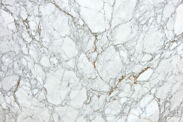 White Marble Texture With Grey And Gold Veins
