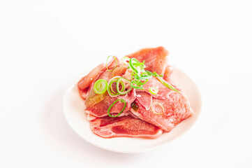 味付け肉　ねぎ塩豚タン