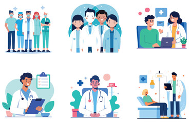 Senior Patient Bundle: Doctor's Medical Advice Collection Stickers