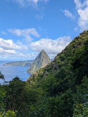 Petit Piton in Saint Lucia - January 2025