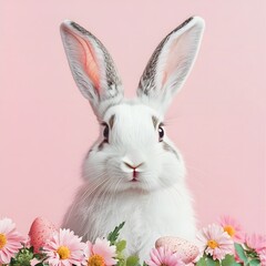 Obraz premium Rabbit ears, Easter day