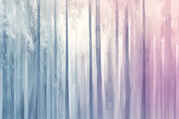 Abstract forest image in muted cool tones with textured depth