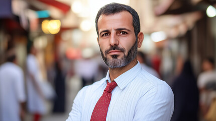 Obraz premium Syrian business man.