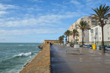 Embankment of Cadiz.