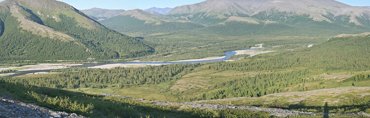 Summer in the Polar Urals.