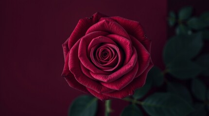 Dramatic Rose Background: Rich texture, deep color saturation, intense and captivating floral composition