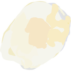 Over easy egg vector 