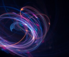 Obraz premium abstract background with glowing lines
