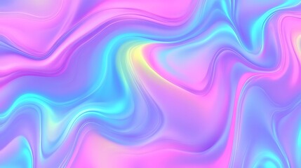 Obraz premium Abstract Pastel Swirls Fluid Design Background